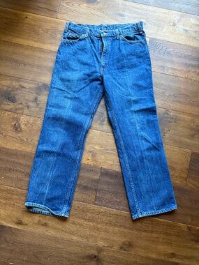Vintage 1983 Levi’s for Men “A Skosh More Room” Leather Tab - OG Dad Jeans